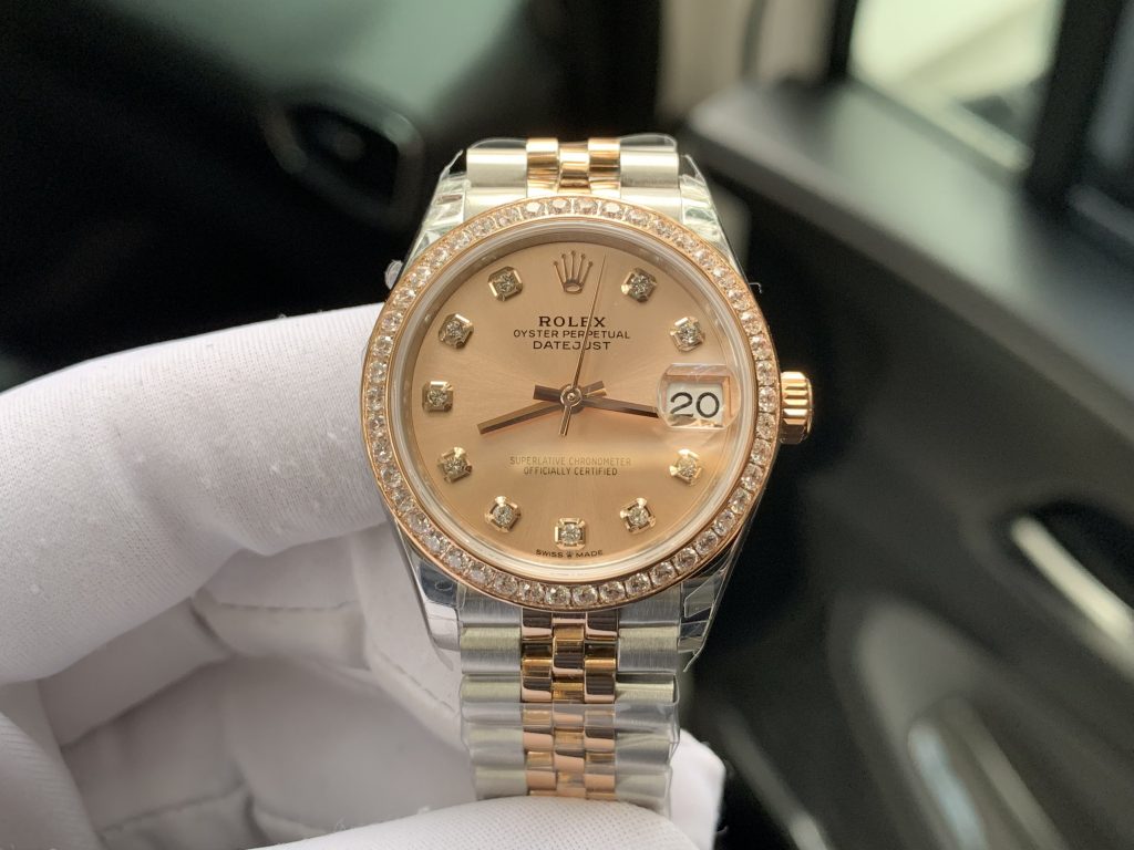 Đồng hồ Rolex DateJust Sunburst nữ