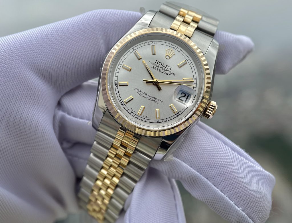 Đồng hồ Rolex bọc vàng thật