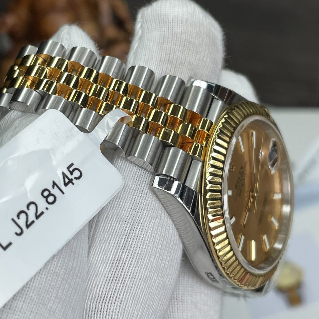 Đồng hồ Rolex DateJust Demi bọc vàng