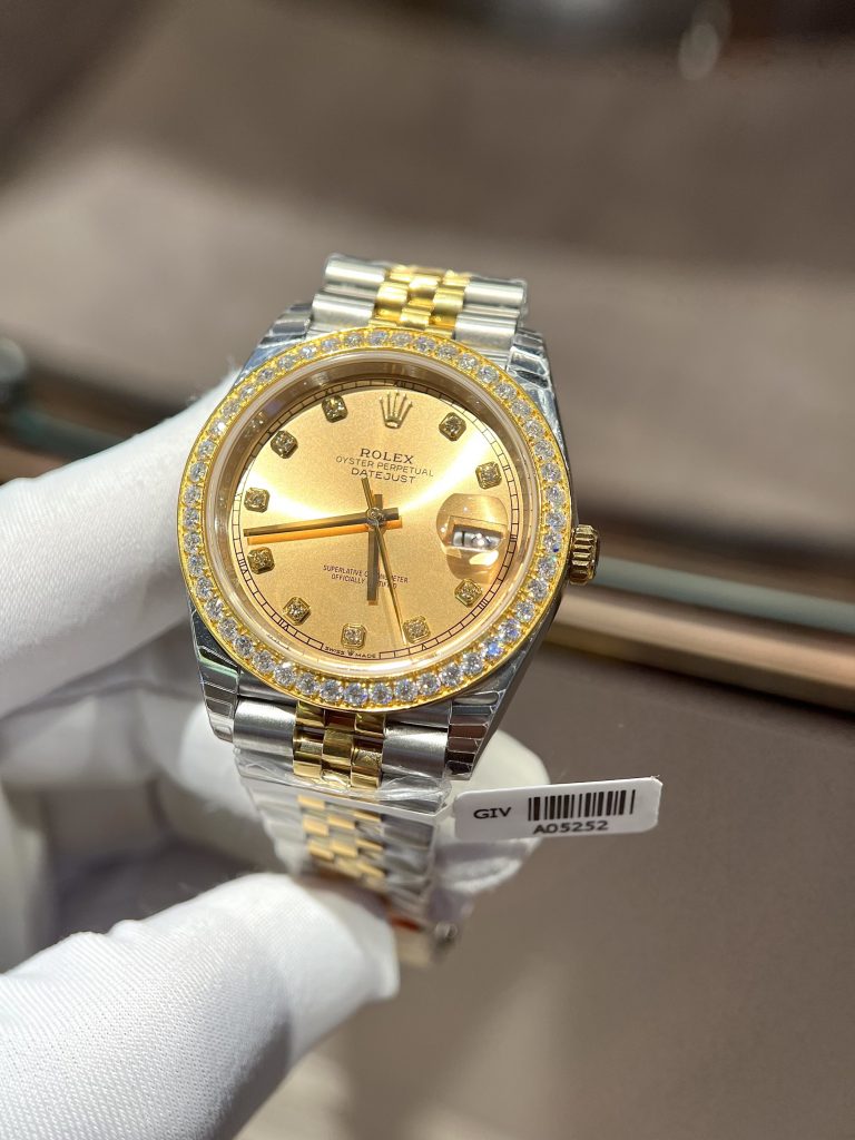 Đồng hồ độ kim cương Rolex DateJust