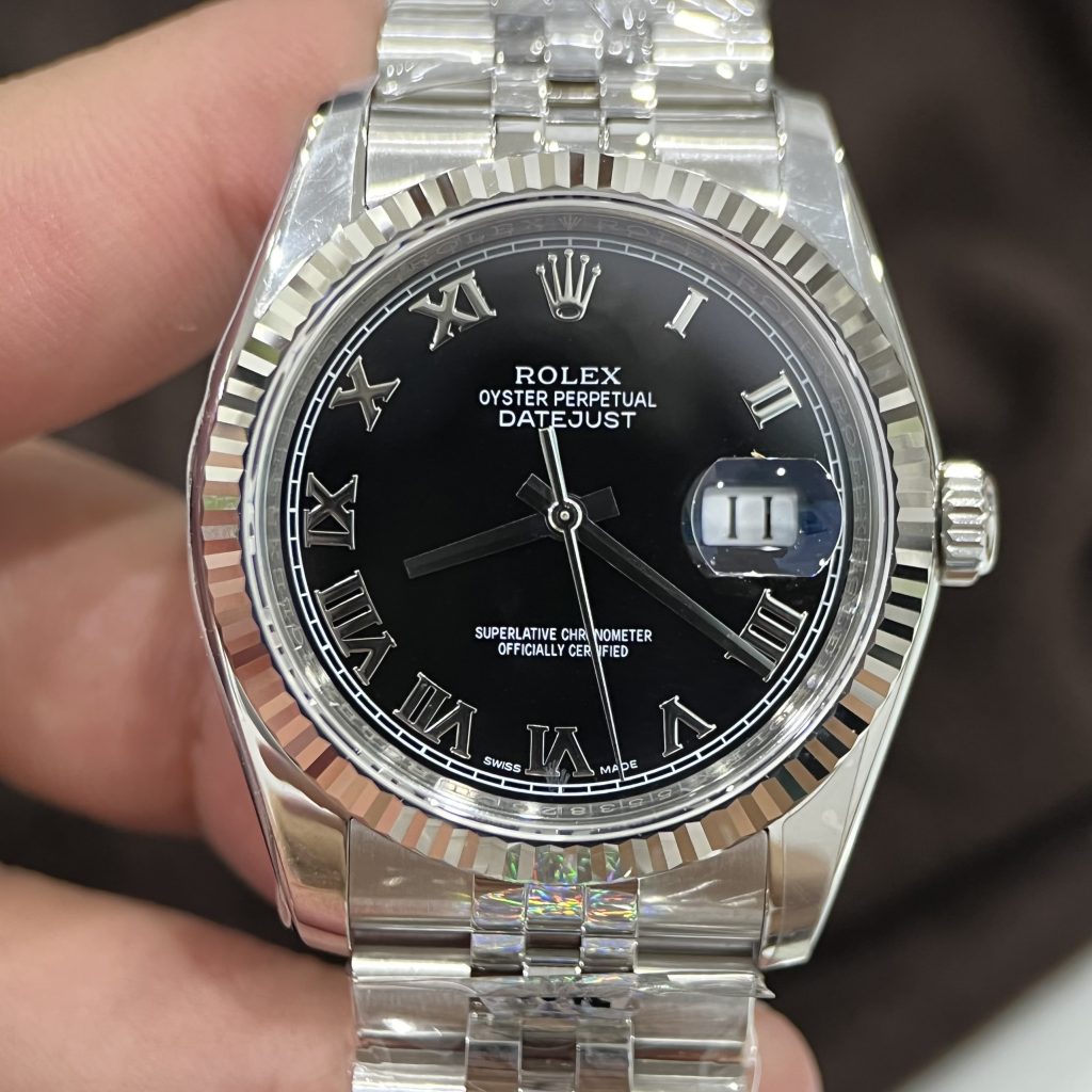 Đồng hồ Rolex AR mặt số La Mã 36mm