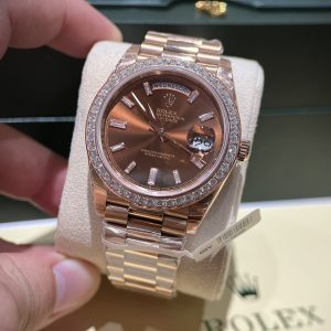 Đồng hồ Rolex Rep 11 Mặt Số Chocolate