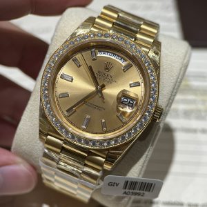 Đồng hồ Rolex chế tác niềng kim cương moiss