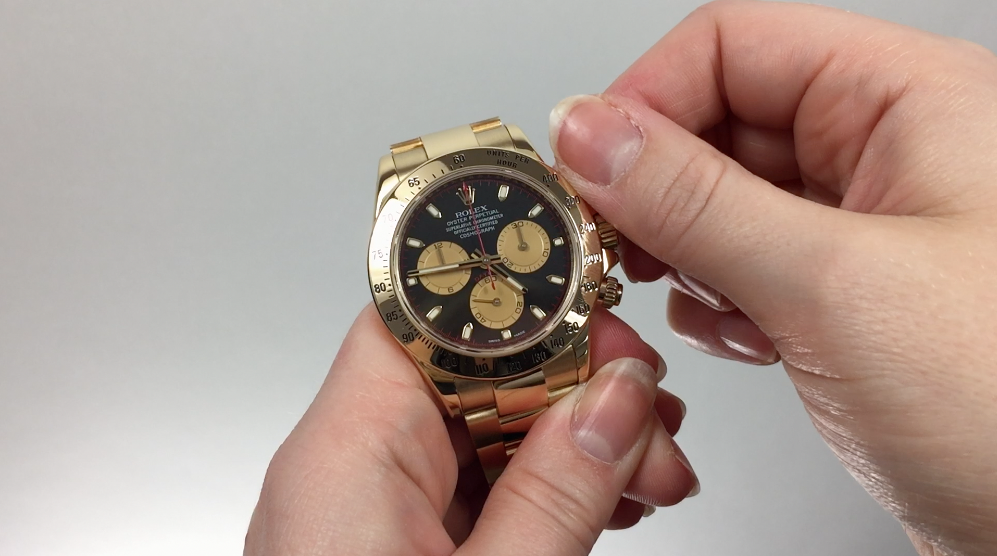 Cách chỉnh chức năng đồng hồ Rolex daytona đơn giản nhất