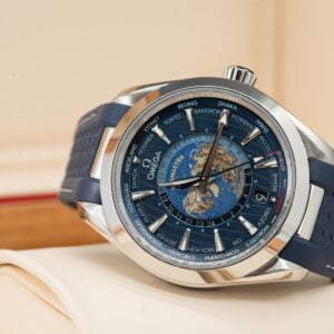 Đồng Hồ Omega Seamaster Aqua Terra World Time Automatic Chronometer Rep 11