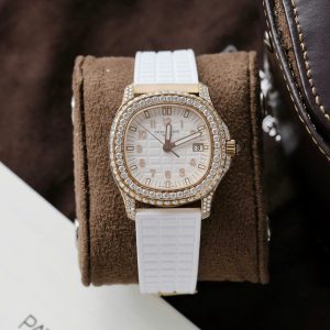 Đồng Hồ Patek Philippe 5067 Nữ Chế Tác Bọc Vàng Đính Full Kim Cương Moissanite 35 (2)