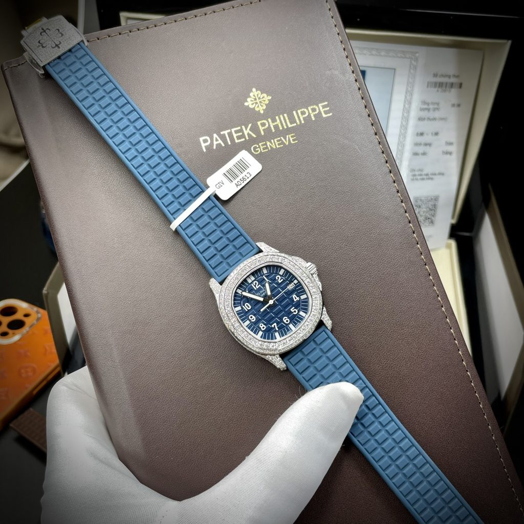 Đồng hồ Patek Philippe nữ màu xanh dương