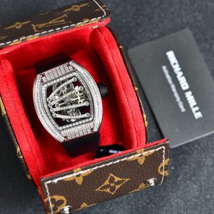 Đồng hồ Richard Mille RM59-01 Tourbillon Full Diamonds màu đen