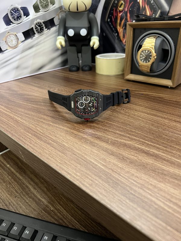 Đồng hồ Richard Mille nam dây cao su màu đen