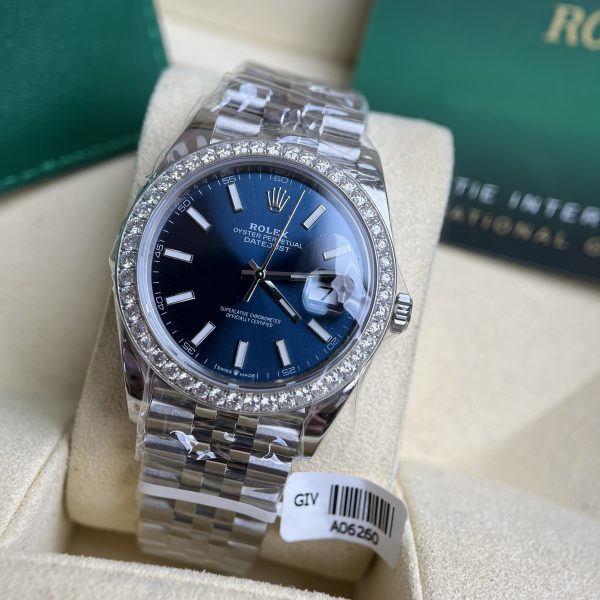 Đồng hồ Rolex AR niềng kim cương moissanite