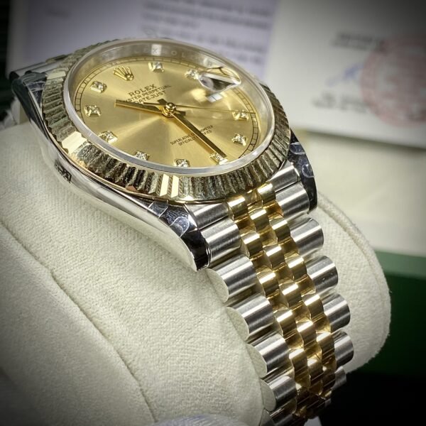 Đồng hồ Rolex DateJust Bọc Vàng Thật Replica