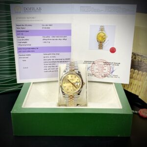 Đồng hồ Rolex DateJust Bọc Vàng Thật Replica cao cấp GM Factory 36 41mm