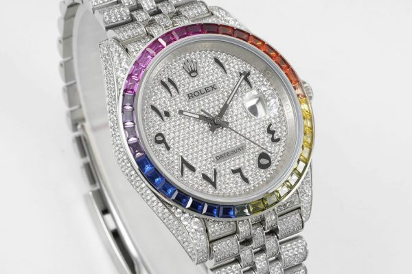Đồng hồ Rolex DateJust Rainbow Rep