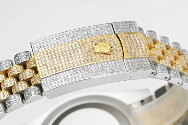Đồng hồ Rolex DateJust đính full đá