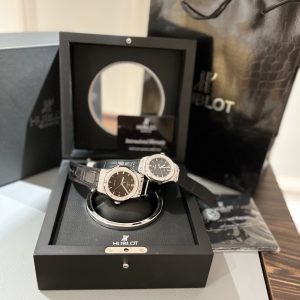 Đồng hồ cặp Hublot Classic Fusion độ kim cương