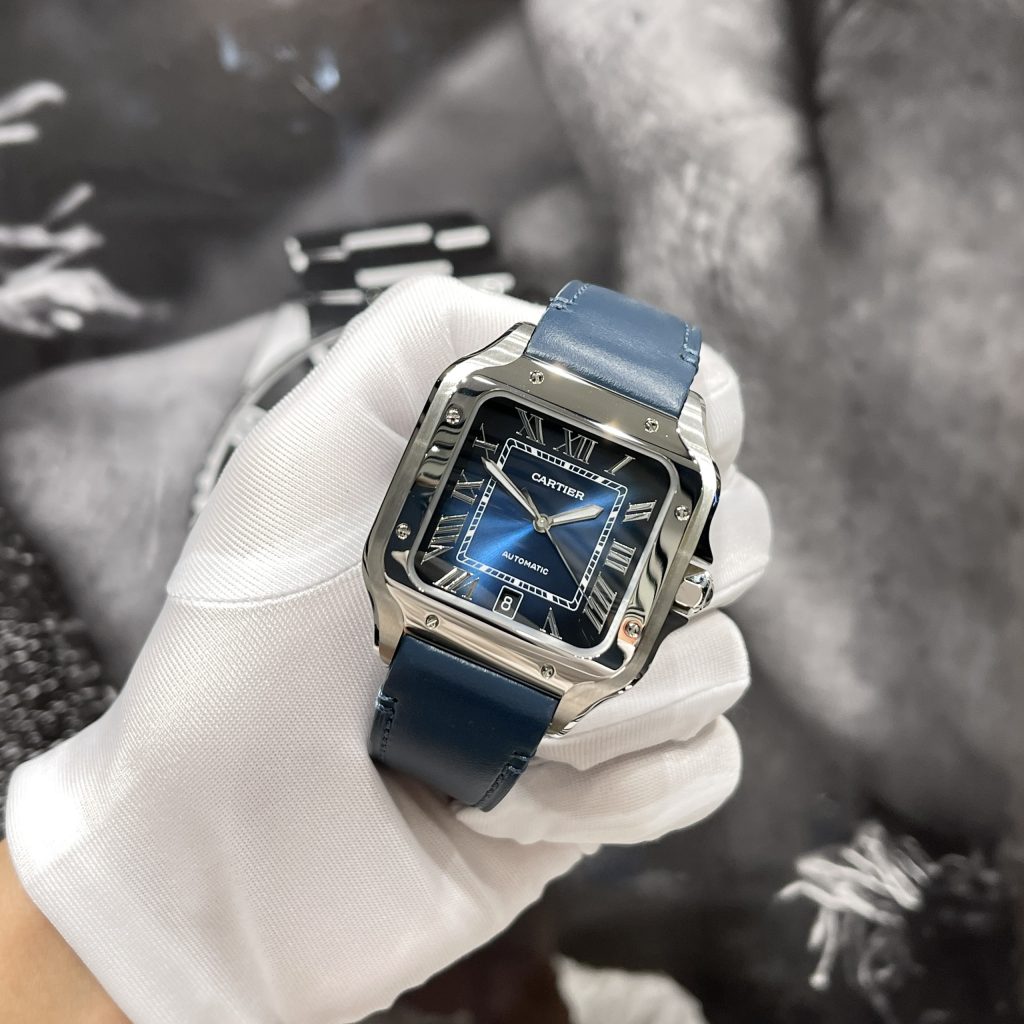 Đồng hồ Cartier Santos nam siêu cấp thụy sỹ
