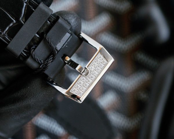 Đồng hồ Franck Muller nam dây da màu đen