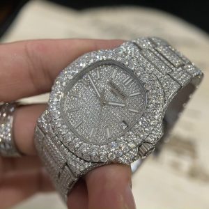 Đồng hồ Patek Philippe độ full kim cương moissanite