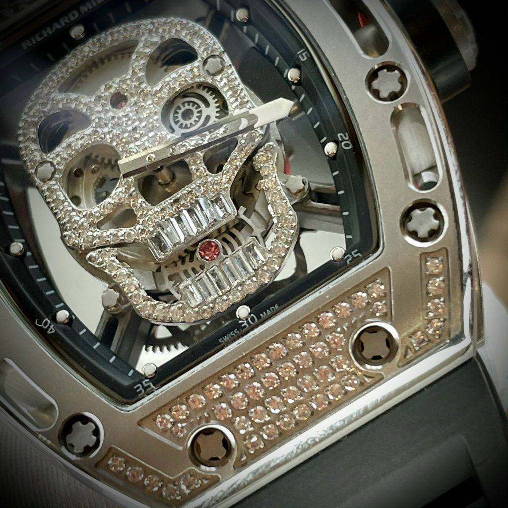 Đồng hồ Richard Mille RM 052 mặt đầu lâu