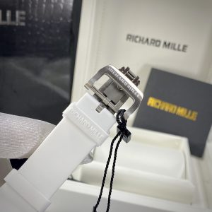 Đồng hồ Richard Mille nữ dây cao su màu trắng