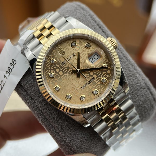 Đồng hồ Rolex DateJust bọc vàng 36mm