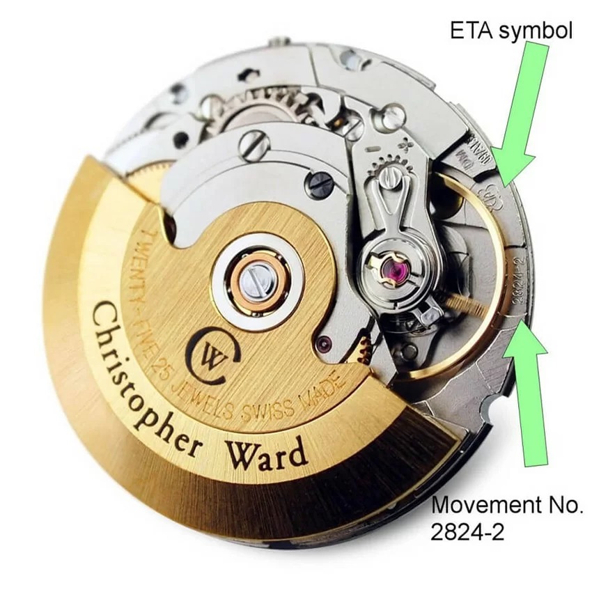 máy đồng hồ ETA 2824-2 