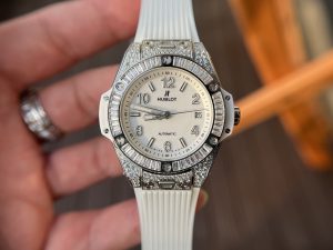 Đồng hồ Hublot Replica 1 1 Big Bang One Click màu trắng