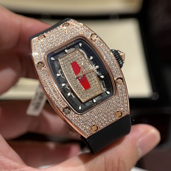 Đồng hồ Richard Mille RM007 độ kim cương tự nhiên