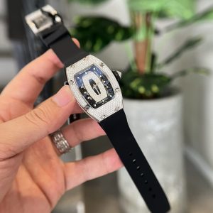 Đồng Hồ Nữ Richard Mille RM007 Replica 11 Cao Cấp Đính Full Đá