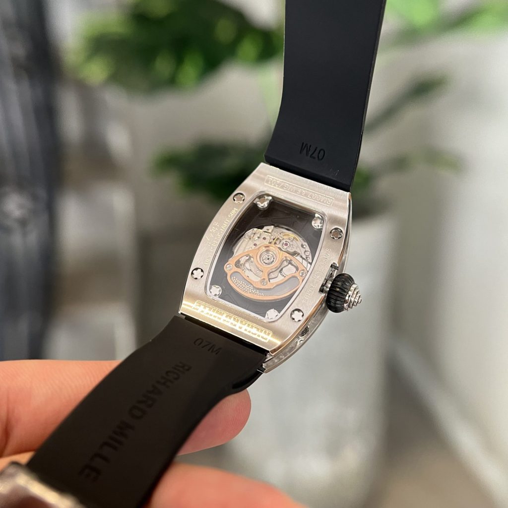 Đồng Hồ Nữ Richard Mille RM007 Replica 11 Cao Cấp Đính Full Đá