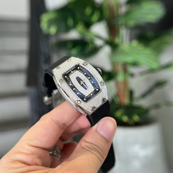 Đồng Hồ Nữ Richard Mille RM007 Replica 11 Cao Cấp Đính Full Đá