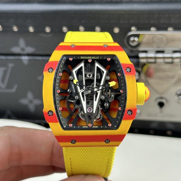 Đồng Hồ Richard Mille Rep 11 RM27-03 Rafael Nadal Shock Resistance Tourbillon