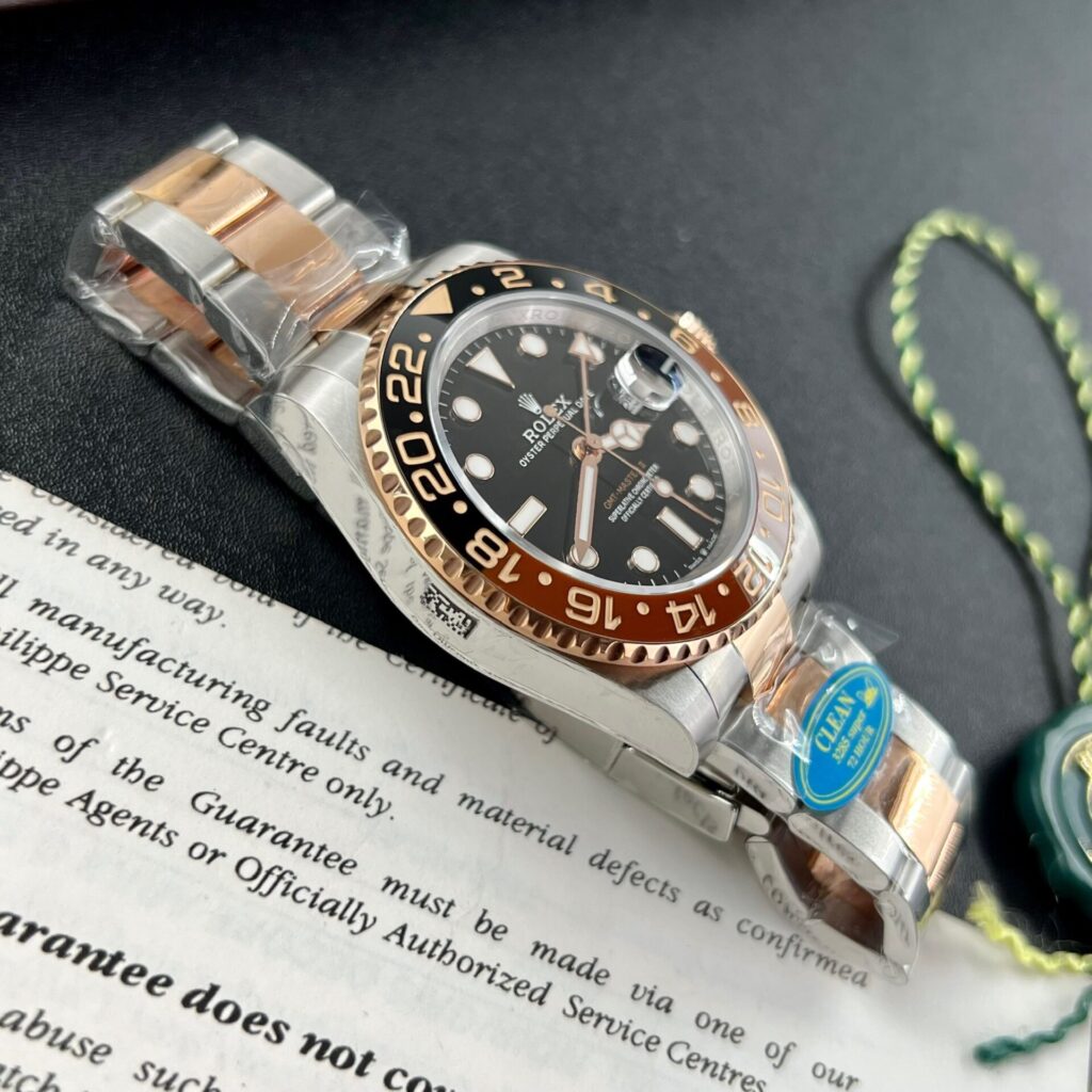 Đồng Hồ Rolex Rep 11 GMT-Master II 126711CHNR Root Beer Clean Factory 40mm (9)