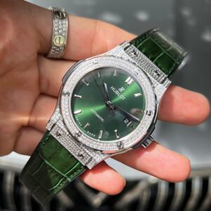 Đồng hồ Hublot Classic Fusion Green Titanium