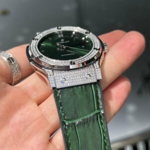 Đồng hồ Hublot Classic Fusion Green Titanium Diamond