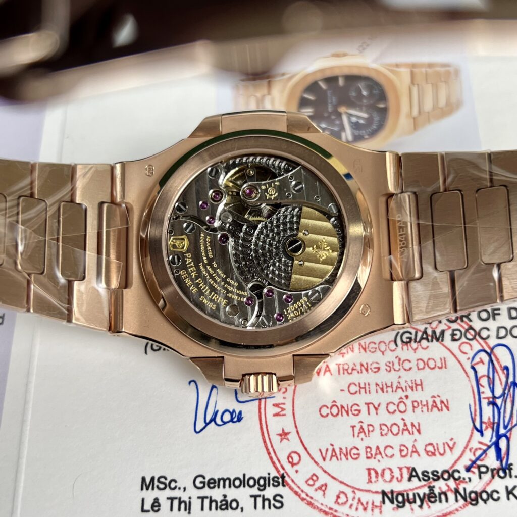 Đồng hồ Patek Philippe Bọc Vàng 18K Replica 11