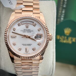 Đồng hồ Rolex Day-Date bọc vàng 18K Replica 11