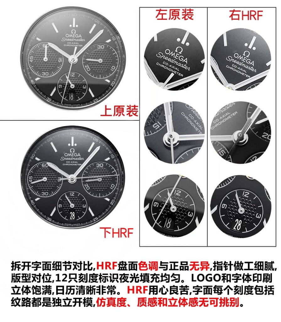 Đánh Giá Đồng Hồ Omega Speedmaster Chronograph Replica 11