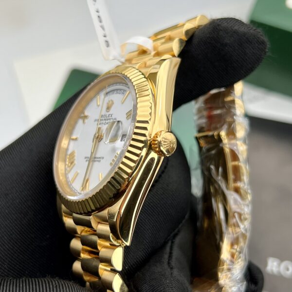 Đồng Hồ Bọc Vàng Rolex Day-Date Fake 11 Thụy Sỹ