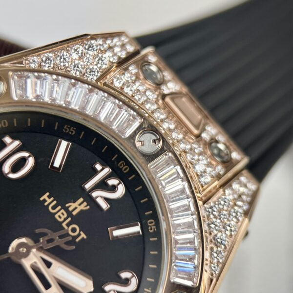 Đồng Hồ Hublot Big Bang One Click King Gold Full Diamonds