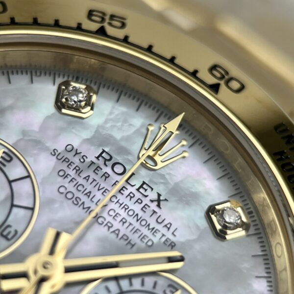 Đồng Hồ Nam Rolex Replica 11 Mặt Số Mother Of Pearl