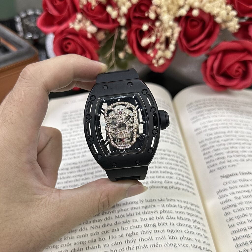 Đồng Hồ Replica Cao Cấp Richard Mille RM052 Full Black