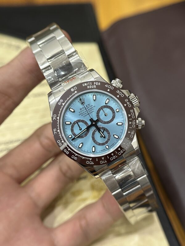 Đồng Hồ Rolex Daytona Fake 11 Ice Blue 116506