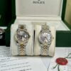 Đồng Hồ Rolex Nữ DateJust Mạ Vàng Super Fake 11 Thụy Sỹ EW Factory