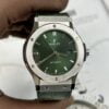 Đồng Hồ Cơ Hublot Classic Fusion Titanium Green Dial Fake 11