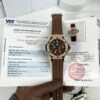 Đồng Hồ Hublot Big Bang Độ Kim Cương Moissanite Màu Nâu Rep 11