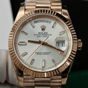 Đồng Hồ Rolex Bọc Vàng 18K Day-Date Rep 11 Cao Cấp Nhất GM V3 (1)