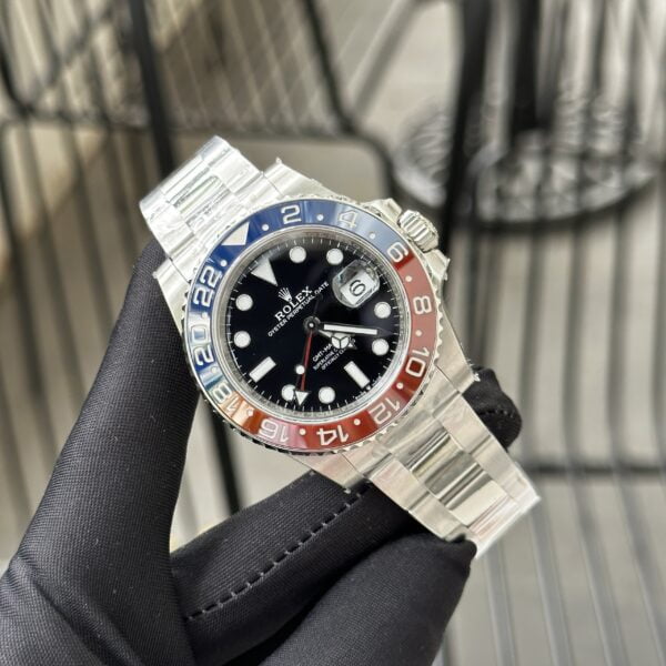 Đồng Hồ Rolex GMT-Master II Pepsi Rep 11 Cao Cấp Nhất Clean Factory