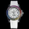 Đồng Hồ Rolex Phantomlab Rainbow Sapphire Chế Tác Mặt Thiên Thạch 40mm