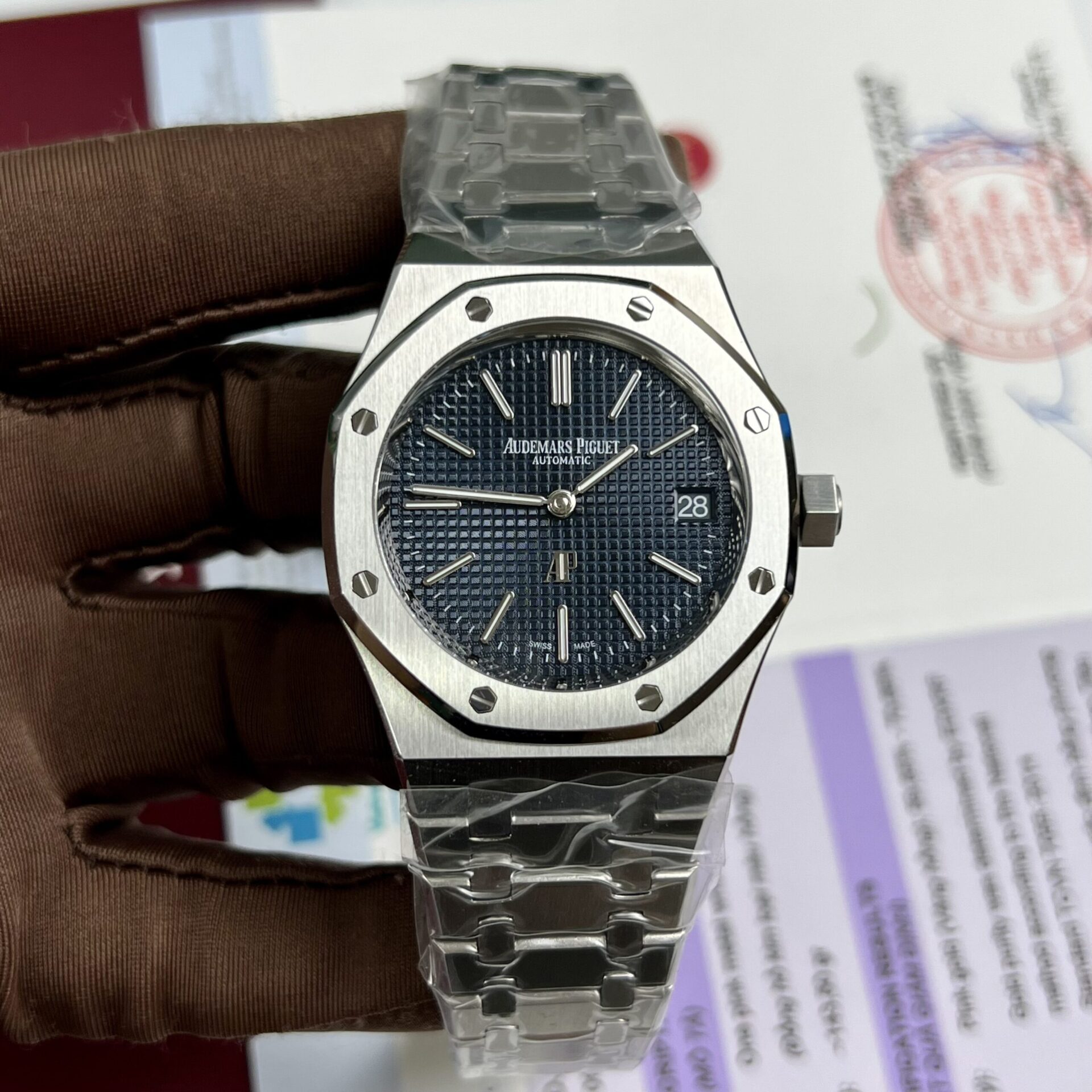 Phụ kiện, dây đồng hồ Audemars Piguet chính hãng - Boss Luxury